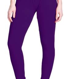  Lyra Purple heart Free Size Churidar Leggings