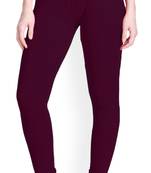  Lyra Dark violet Free Size Churidar Leggings