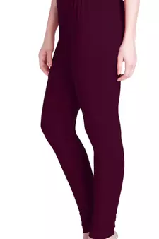  Lyra Dark violet Free Size Churidar Leggings
