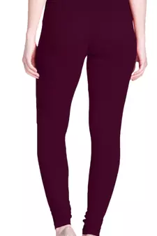  Lyra Dark violet Free Size Churidar Leggings