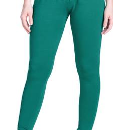  Lyra Dz Green Free Size Churidar Leggings