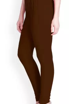  Lyra Hot Chocolate Free Size Churidar Leggings