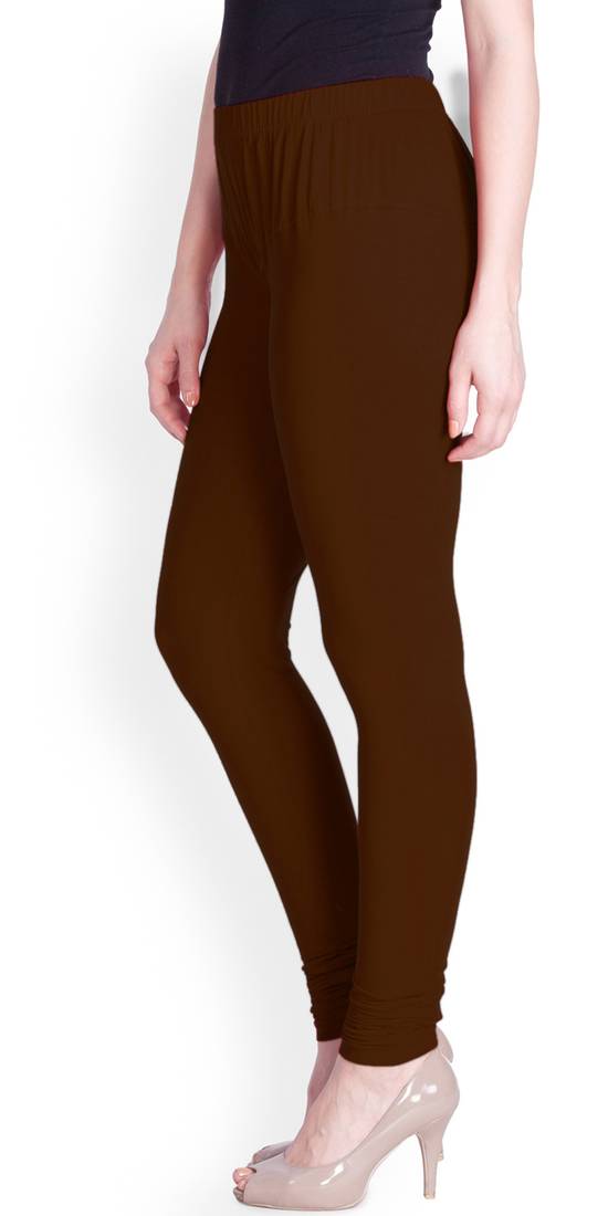  Lyra Hot Chocolate Free Size Churidar Leggings