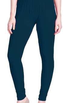  Lyra Moonlight Blue Free Size Churidar Leggings