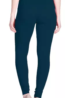  Lyra Moonlight Blue Free Size Churidar Leggings