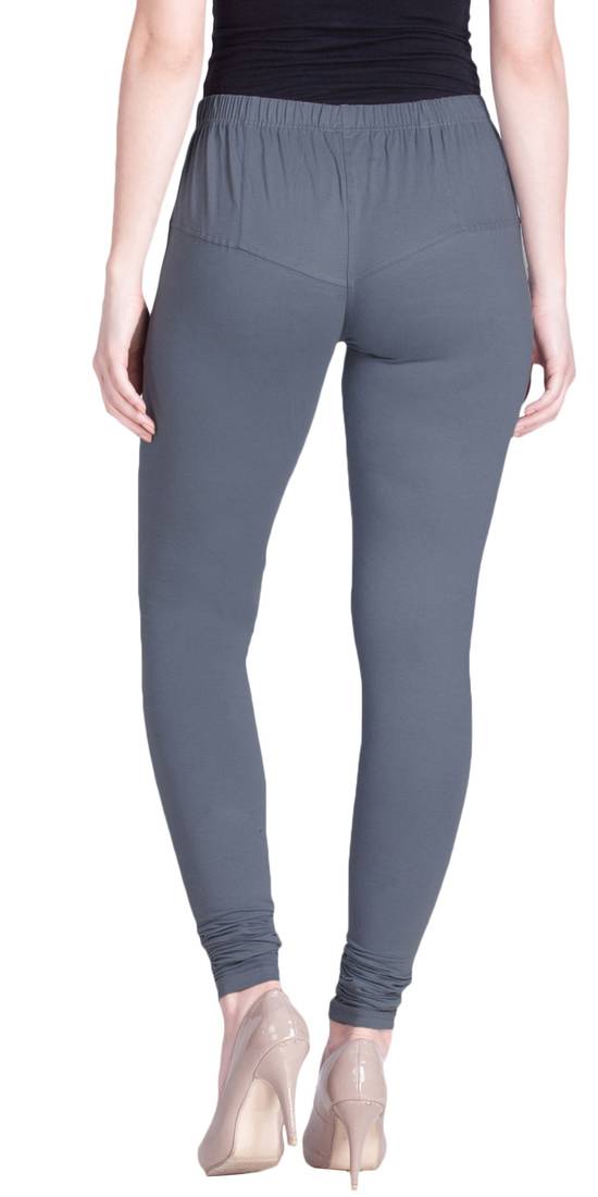  Lyra Steel Grey Free Size Churidar Leggings