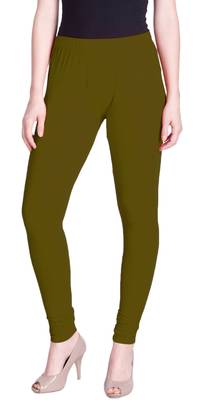  Lyra Chatni green Free Size Churidar Leggings 1