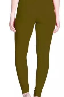  Lyra Chatni green Free Size Churidar Leggings