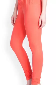  Lyra cherry Free Size Churidar Leggings