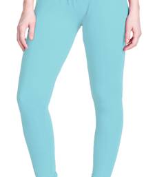  Lyra powder green Free Size Churidar Leggings
