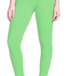  Lyra pista green Free Size Churidar Leggings