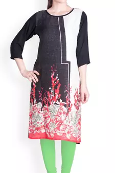  Lyra pista green Free Size Churidar Leggings