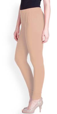  Lyra Peach Free Size Churidar Leggings 3