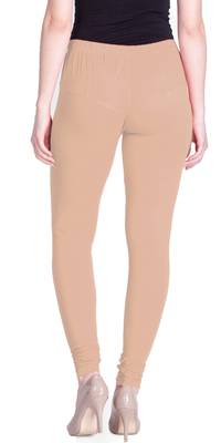  Lyra Peach Free Size Churidar Leggings 4