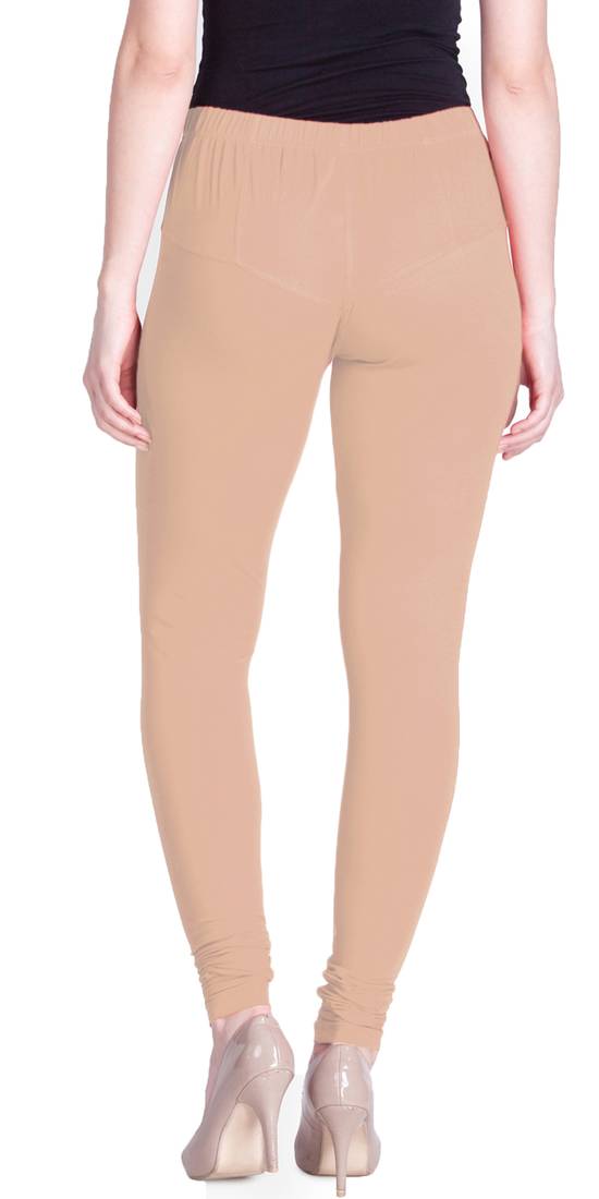  Lyra Peach Free Size Churidar Leggings