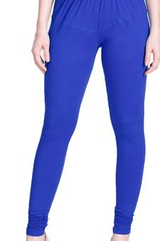  Lyra Ink Blue Free Size Churidar Leggings
