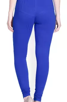  Lyra Ink Blue Free Size Churidar Leggings