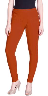  Lyra rust Free Size Churidar Leggings 1