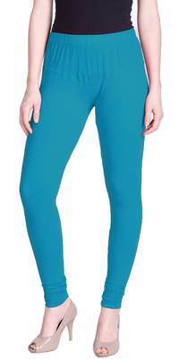  Lyra blue coracao Free Size Churidar Leggings 1