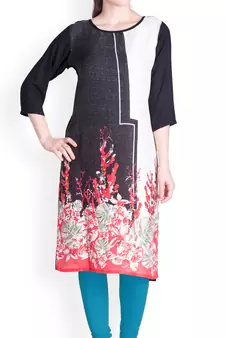  Lyra blue coracao Free Size Churidar Leggings