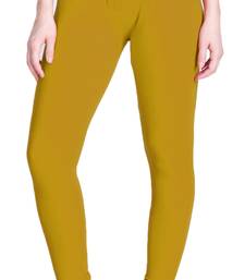  Lyra rich gold Free Size Churidar Leggings
