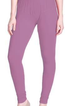  Lyra Moving Mauve Free Size Churidar Leggings