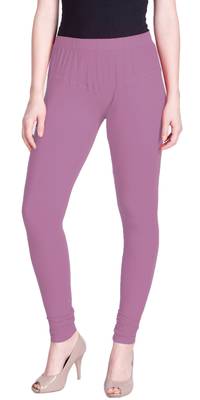  Lyra Moving Mauve Free Size Churidar Leggings 1