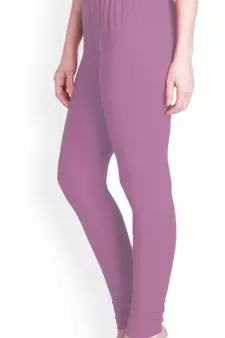  Lyra Moving Mauve Free Size Churidar Leggings