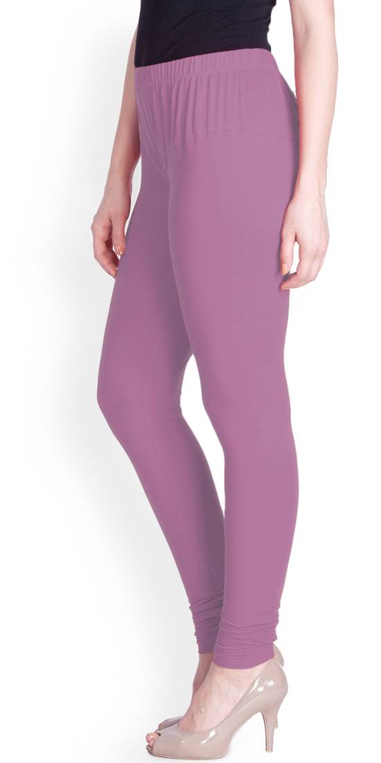  Lyra Moving Mauve Free Size Churidar Leggings