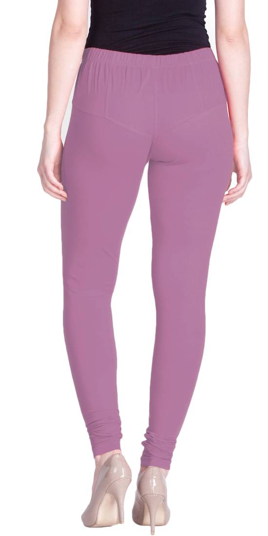  Lyra Moving Mauve Free Size Churidar Leggings