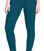  Lyra Ocean Blue Free Size Churidar Leggings