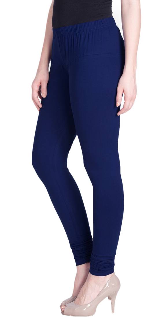  Lyra Royal Blue Free Size Churidar Leggings