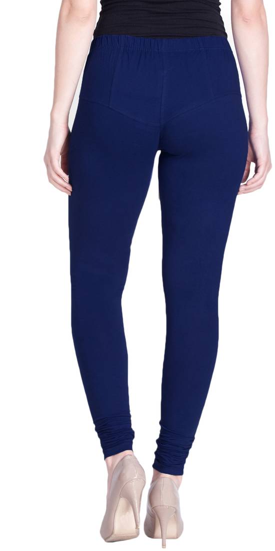  Lyra Royal Blue Free Size Churidar Leggings