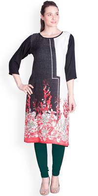  Lyra Peacock Free Size Churidar Leggings 2