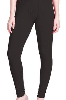 Lyra Charcoal Free Size Churidar Leggings