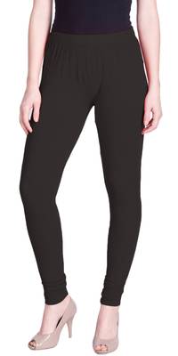  Lyra Charcoal Free Size Churidar Leggings 1