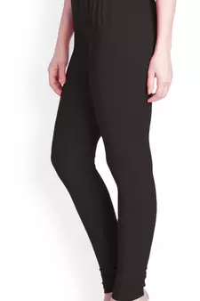  Lyra Charcoal Free Size Churidar Leggings