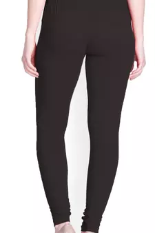  Lyra Charcoal Free Size Churidar Leggings