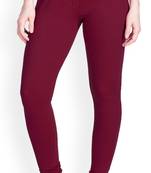  Lyra Dark Rani Free Size Churidar Leggings