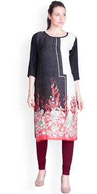  Lyra Dark Rani Free Size Churidar Leggings 2