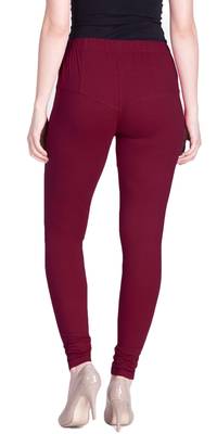  Lyra Dark Rani Free Size Churidar Leggings 4