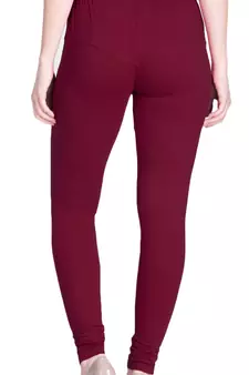  Lyra Dark Rani Free Size Churidar Leggings