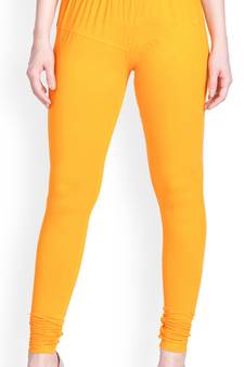  Lyra Turmeric Free Size Churidar Leggings