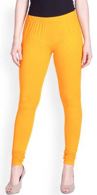  Lyra Turmeric Free Size Churidar Leggings 1