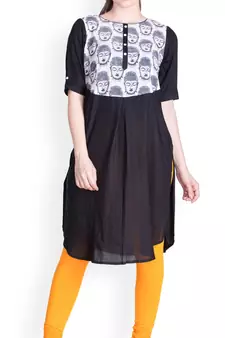  Lyra Turmeric Free Size Churidar Leggings