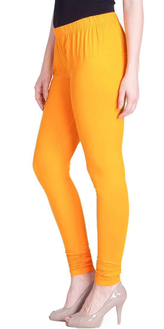  Lyra Turmeric Free Size Churidar Leggings