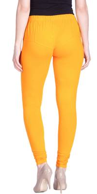  Lyra Turmeric Free Size Churidar Leggings 4