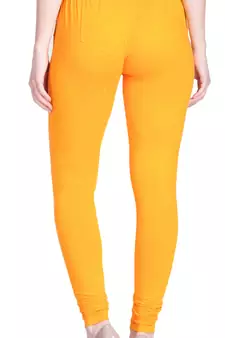  Lyra Turmeric Free Size Churidar Leggings