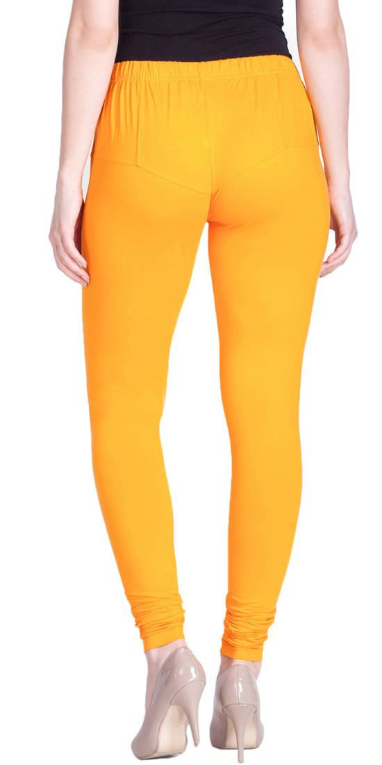  Lyra Turmeric Free Size Churidar Leggings