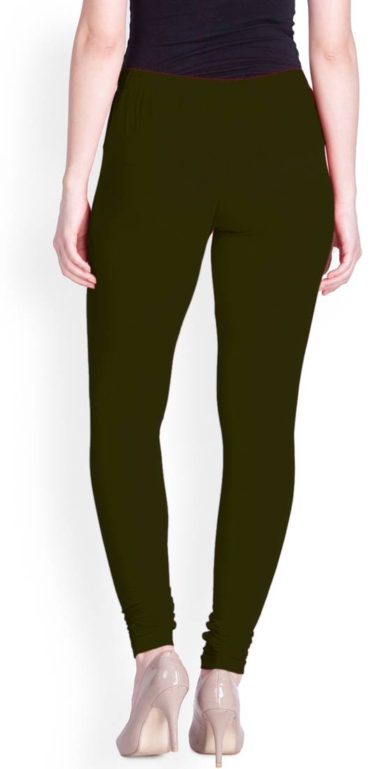  Lyra Olive Free Size Churidar Leggings